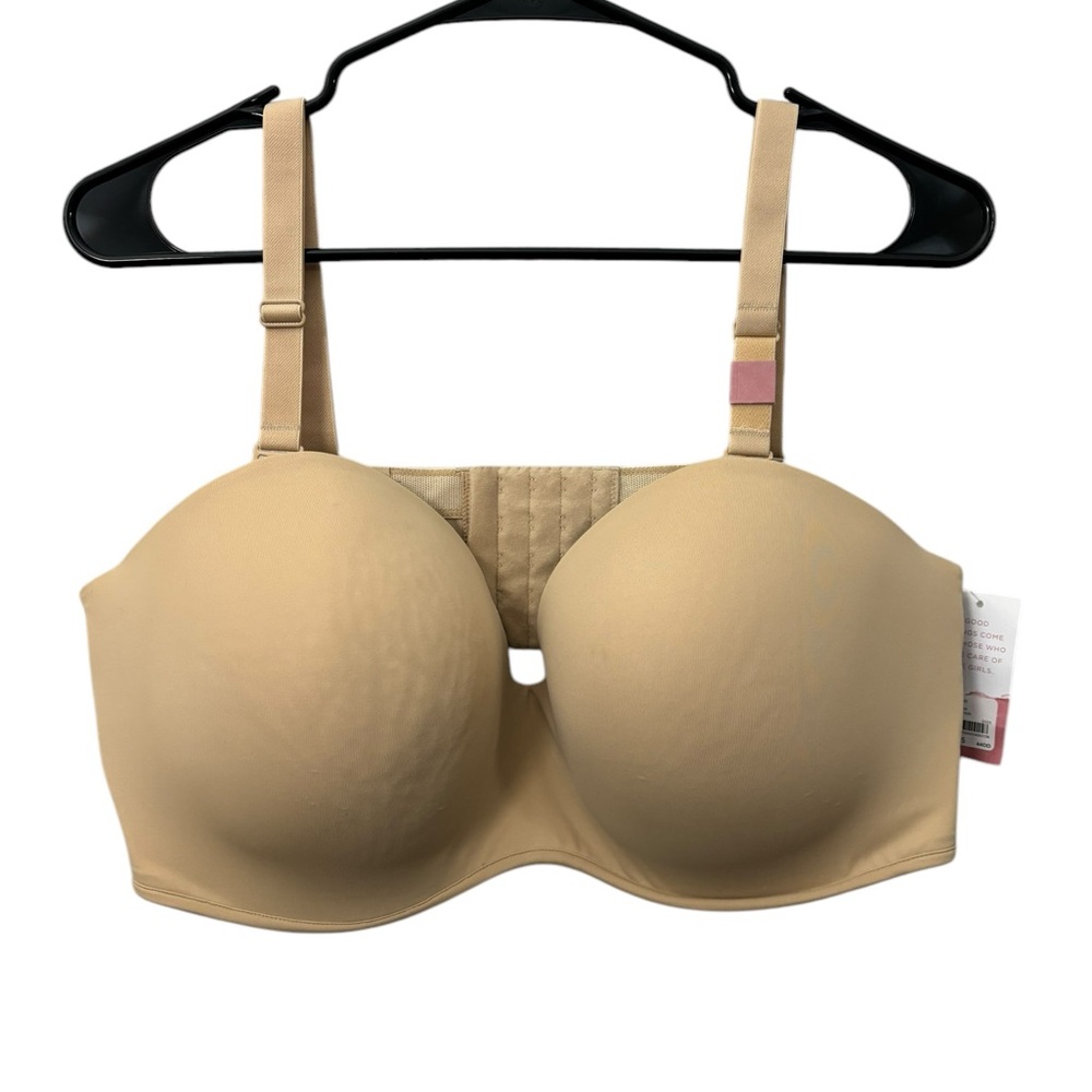 Lane Bryant Cacique Lightly Lined Full Coverage Underwire brown Tan Bra 40DD